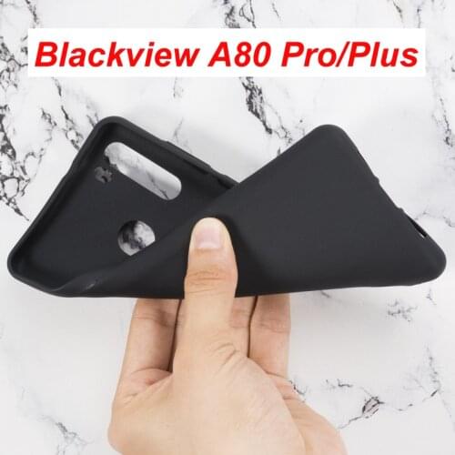 For Blackview A80 Pro Case Gel Pudding Silicone Phone Protector Back Shell For Blackview A80 Plus Soft TPU Case Capa Funda Coque