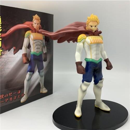 My Hero Academia LEMILLION THE Amazing Heroes PVC Action Figures Boku no Hero Academia LEMILLION Midoriya Bakugou Toys 18cm