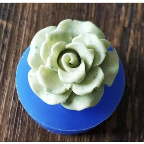 Silicone Mold Flower Rose Silicone Mold Mould Sugar Craft Fondant Cake Tools Gumpaste Decorating Baking Tool DIY