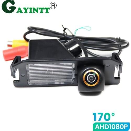 170° HD 1080P Car Rear View backup Camera For Hyundai i10 i20 i30 Elantra GT 2012-2019 Coupe S3 Tuscani Reverse AHD