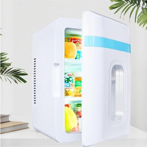 10L Car Home Auto Refrigerator Mini Fridges 12V/220V Portable Freezer Cooler Compressor for Car Home Outdoor Pinic