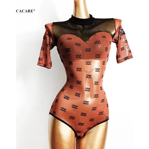 Fashion Leotard Bodysuit for Ballroom Dance Competition Dresses Waltz Tango Dance Dresses Standard Flamenco Costume Body D0778
