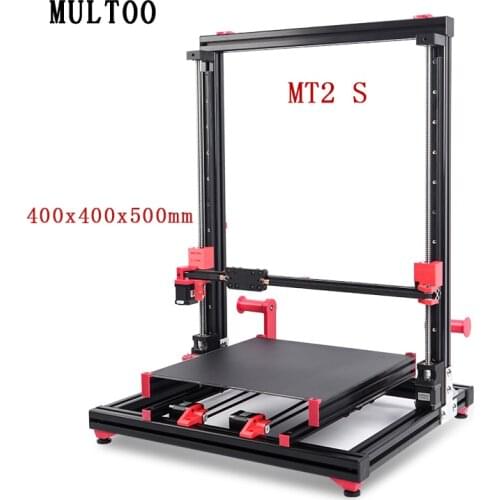 MULTOO MT2 500*500*600 400*400*500 High temperature Linear guide rail High precision Professional Large Format 3D Printer MULTOO