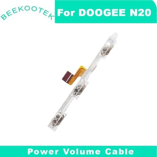 New Original N20 Power on/off+ volume FPC Key up/down button flex cable FPC For Doogee N20/Y9 Plus CellPhone