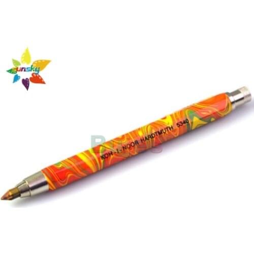 Original Czech KOH-I-NOOR Magic rainbow activity pencil automatic pencil 5.6mm metal engineering pen/pen core Stationery set