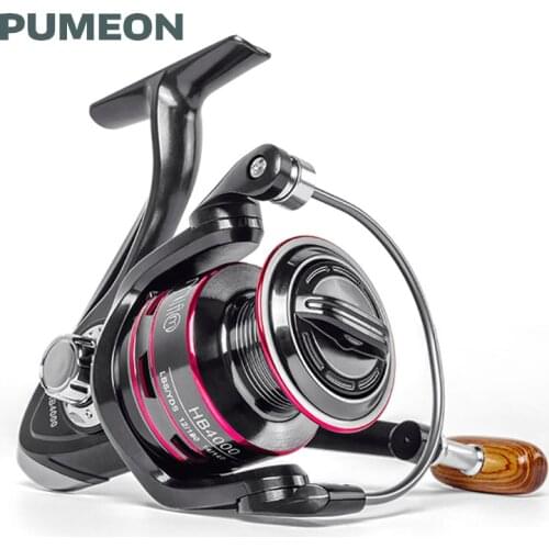 PUMEON Fishing Reel HB/HC/HE 7000 Max Drag 8 KG Spinning Reel Saltwater And Freshwater Wheel Metal Spool Fishing Accessories