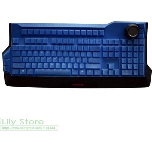 Silicone mechanical Wireless Bluetooth desktop PC keyboard Cover Protector skin For CHERRY MX-Board 9.0 G80-3980 LMBEU-2RGB