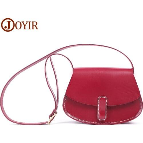 JOYIR Genuine Leather Crossbody Bags for Women Small Messenger Bag Female Womens Shoulder Bag Bolsa Feminina Handbags Bolsa