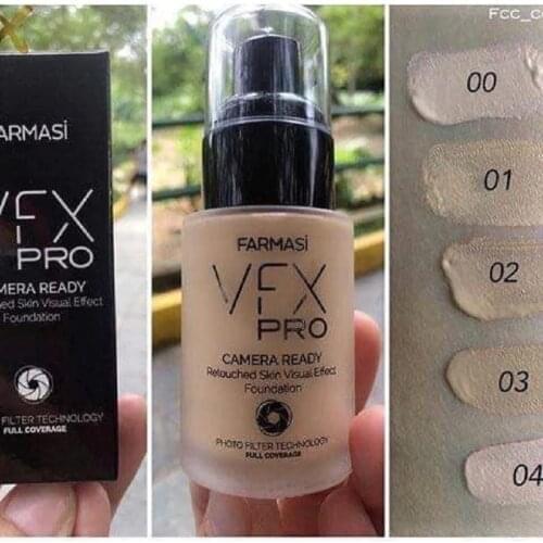 FARMASI VFX PRO FOUNDATION 30 ML / MADE IN TURKEY