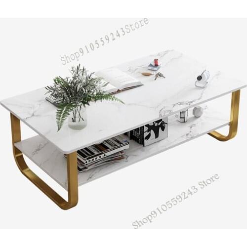 Coffee Table Corner Table Living Room Small Apartment Tea Rack Tea Table Wrought Iron Modern Minimalist Household Small Table So