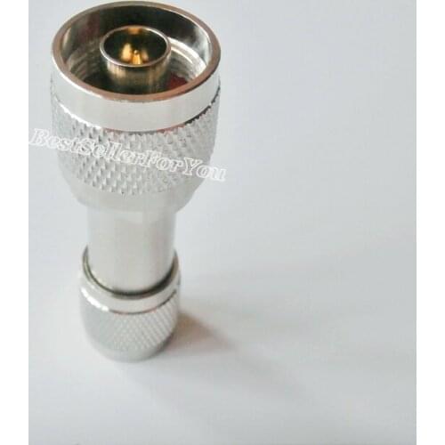 1X N-TNC Type N Male Plug To TNC Male RF Connector Adapter