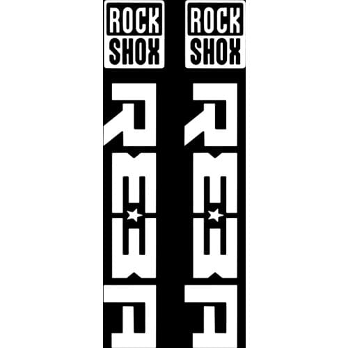 2pcs 17cm stickers-sticker-vinyl-Bicycle - Bike vinyl-bike for rockshox