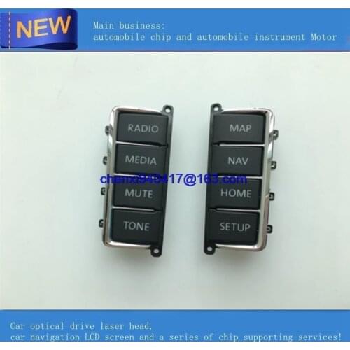 Free shipping Volkswagen CD PLAYER Panel Plastic Button for VW RNS510 Skoda Columbus RNS510 sat nav navigation audio systems