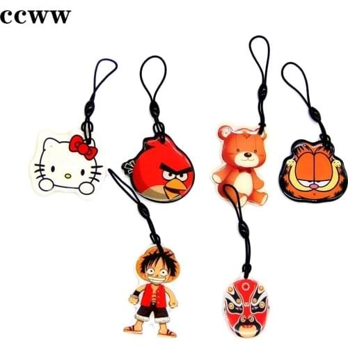 125KHz EM4305 NFC Keyfobs Key Tag Writeable Rewriteable Copy Proximity Access Control ID Blank Card For RFID Duplicator