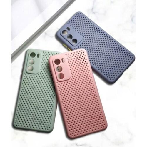 Heat Dissipation Breathable Cooling Phone Cover Case For Tecno Pouvoir 4 Pro Spark 5 Air Camon 12 15 4 Lite Camon12 Spark4