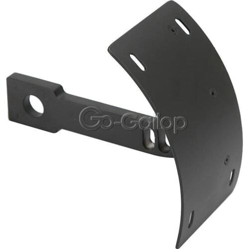 Black Side Mount License Plate Bracket Frame For Yamaha XV1700PC Warrior VMX1200 Road Star 1600 1700 Warrior