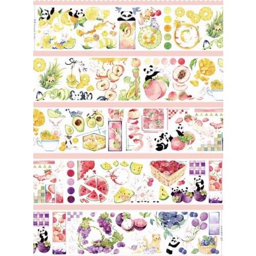 Big Size Sweet Dream Washi Tapes for Card Making Bullet Journal DIY Scrapbooking Decorative Stickers