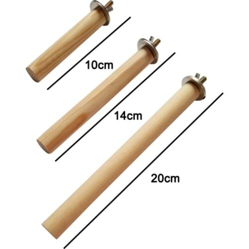 Birds Wooden Hanging Stand Rack Parrots Pet Standing Toy Pet Supplies Bed Blanket Aquarium