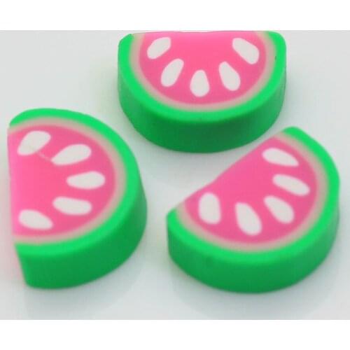 Fruit Shape Handmade Polymer Clay Slices 3D Fruit Polymer Clay Slices For Nail Art Decoration DIY Crafts