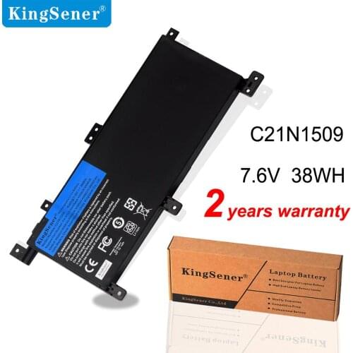 KingSener 7.6V 38WH C21N1509 Laptop Battery for ASUS X556U X556UA X556UB X556UF X556UJ X556UQ X556UV A556U F556UA K556UA K556UV