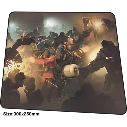 Team fortress 2 mouse pad 300x250mm mousepads best gaming mousepad gamer hot sales large personalized mouse pads cute pc pads