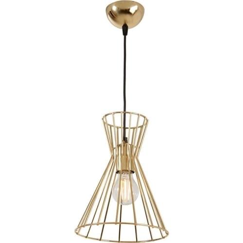 Iskandinav Modern loft gold lamb Single Gold Pendant Lamp Living room bedroom for Kitchen Restaurant Bar