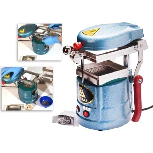 1000W Dental Equipment Laboratory Dental Vacuum Former Forming and Molding Machine Laminating Machine