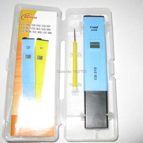 Wattson EC meter pocket, low price, Pen Conductivity meter, 0-999 us/cm with plastic box
