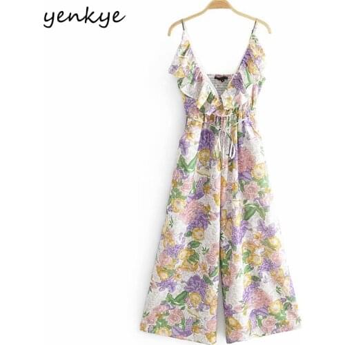Yenkye Women's Summer Jumpsuits