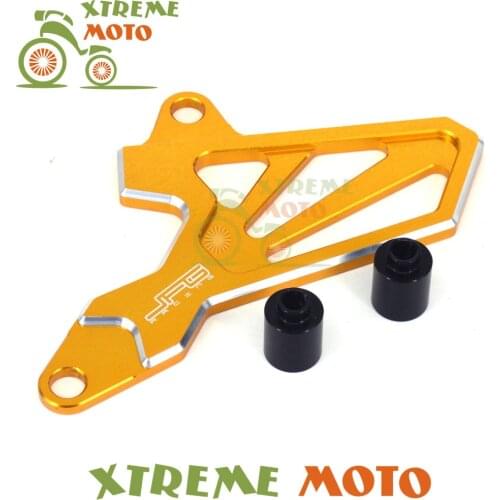 Motorcycle CNC Front Sprocket Chain Cover Guide Guard Protector For Suzuki DRZ400S DRZ400SM DRZ 400S 400SM 2000-2019