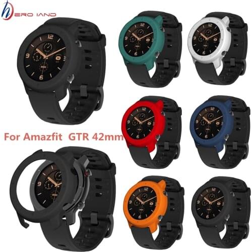 Protector Case for Xiaomi AMAZFIT GTR 42mm PC Watch Cases New Cover Shell Frame Protector for Huami Amazfit GTR 42mm Accessories