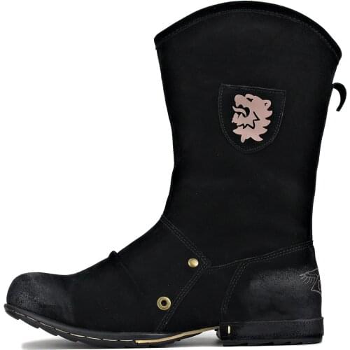 2021 OTTO ZONE New England Western Boots Genuine Leather Mens Motorcycle Boots Ankle Boots Casual shoes OS-5008-1-H10-G