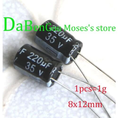 35v 220uf 470uf 1000uf 2200uf 4700uf 6800uf +/- 20% Capacitance 100% Original New Capacitors Electrolytic Capacitor Radial