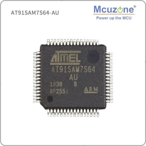 AT91SAM7S64B-AU ATMEL ARM7 chip SAM7S64 7S64 MICROCHIP