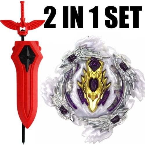 Bloody Longinus Burst Spinning Top BOOSTER B-110 Toy Kids With Sword Launcher