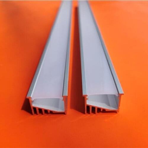 Free Shipping Hot Sell 35PCS/Lot LED Aluminum Profile 2M Length, Aluminum Channel Housing for Home Decoration