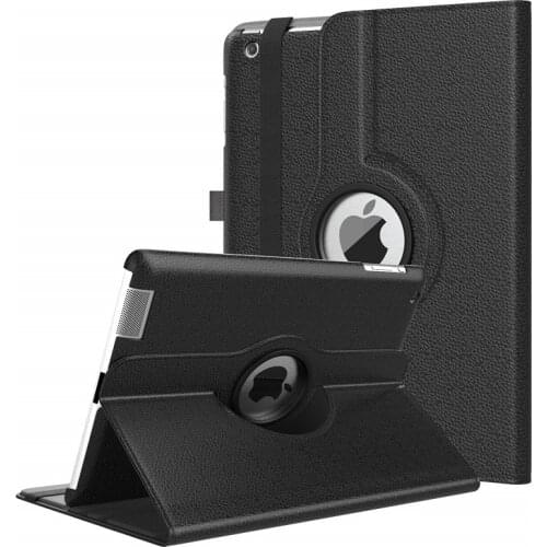 Funda For iPad 2 A1395 A1396 A1397 Case Cover For Apple ipad case 2 2011 Release 360 Rotating Folio Flip Stand Pu Leather Cases