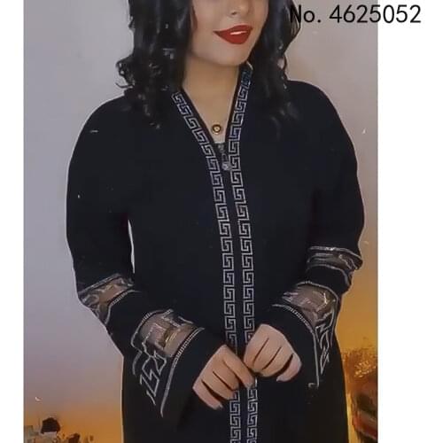 European and American printed loose dress African explosion digital print dress