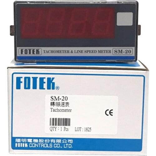 Fotek SM-20 Multifunction Digital Tachometer Line Speed