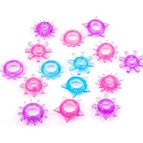 Hot Sold Silicone Cock Ring Delay Premature Ejaculation Condom Set Dick Lock Ring New Sex Tools Shop For Men Party Small Gift