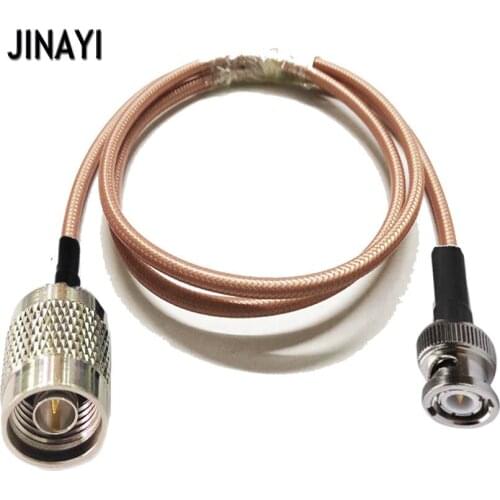 RG142 Cable N Male to BNC Male RF Crimp Coax Pigtail Connector Cable 10/15/20/30/50CM 1/2/3/5/10M