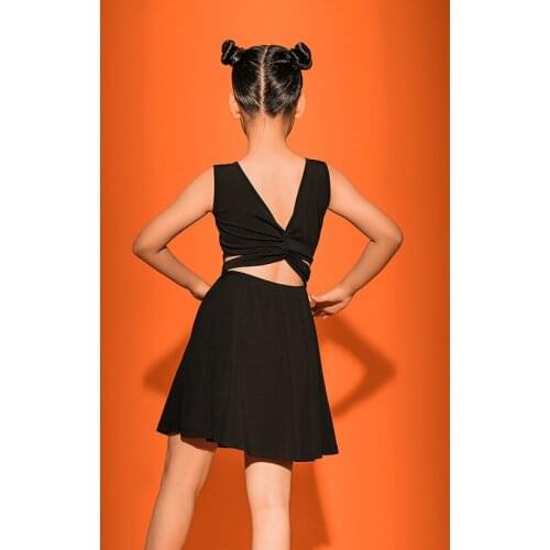 Latin Dance Costumes For Kids Professional Latin Dance Competition Dress Girls Rumba Tap Rumba Tango Salsa Dance Clothing VO1123