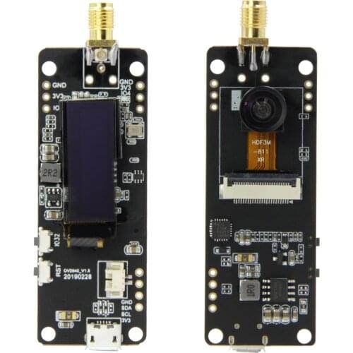 LILYGO® TTGO T-Journal ESP32 Camera Module Development Board OV2640 Camera SMA Wifi 3dbi Antenna 0.91 OLED Camera Board