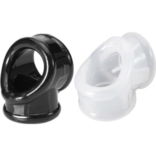 Soft Elastic Cock Rings Scrotal Bondage Male Penis Delay Enhancer Silicone Cock Rings Adult Products Sex Shop Tools For Men Gay