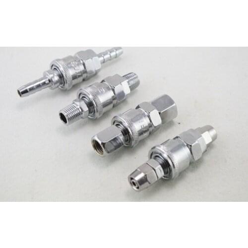 LOT8 3/8" Pneumatic Air Compressor Hose Quick Coupler Plug Socket Connector Set