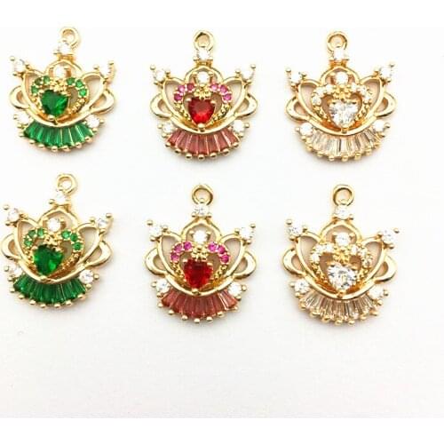 New arrival! 20x16mm 30pcs Cubic Zirconia/Crystal Heart charm for Hand Made Earrings DIY parts,Jewelry Findings & Components