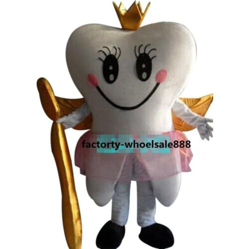 New Tooth Queen Mascot Costume Suits Cosplay Party Game Dress Outfits Clothing Advertising Carnival Halloween Christmas Easter