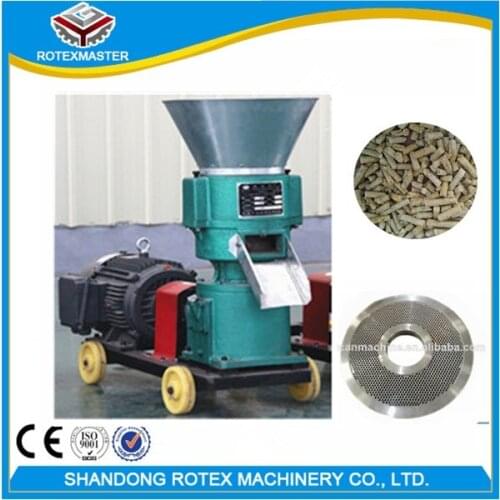 Agriculture Equipment Animal Feed Pellet Making Machine Poultry Flat Die Feed Pelleting Making Machine without Electric Motor