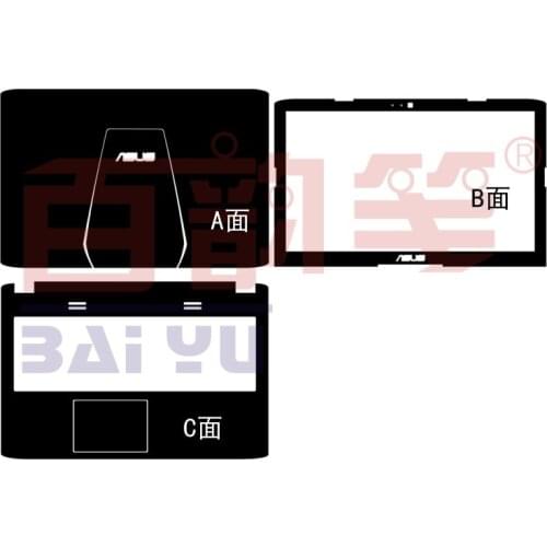 Special Laptop Carbon fiber Vinyl Skin Stickers Cover guard For ASUS GL552 GL552VW GL552JX 15.6-inch