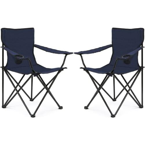 2021 Folding Chair Superhard High Load Travel Ultralight Outdoor Camping Chair with Bag Fishing Beach Picnic Chair 2 Pieces